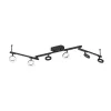 CARDILLIO 1 LED szpot 3000K fk/szat