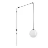 RONDO 3 Függeszték E27 1x40Wfek/opá