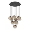 ARISCANI 1 Függ. E27 10x60W fk/réz/