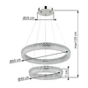 LAUREL függ.LED króm 2700-6000K
