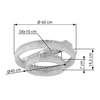 LAUREL menny..LED króm 2700-6000K