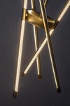 Henli2 függ. LED40W 66x66cm arany