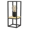 LIBERTAD Asztali E27 1x40W fek./fa