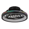 DEANNE Mennyezeti  ventilátor LED 40W+RGB 6W 230V CCT 2700-6500K