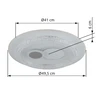 KRISWALL mennyezeti LED 3450lm