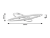 Taneli2,belt.menny. LED70W, 70x50cm@