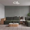 Amilia menny. LED24W 51x38cm króm@