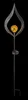 Szolár fém dekor 0,06W LED 175×60×9*