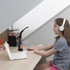 Figen asztali LED5W H38cm fekete@