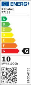 CUBBINGTON kültéri fali LED 10W L13cm