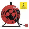Kábeldob 25m 4 aljzat H05RR-F 3x1,5mm2 IP44
