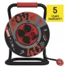 Kábeldob 40m 4 aljzat H07RN-F3x2,5mm2 IP44
