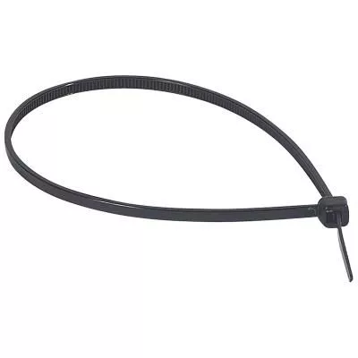 Kábelkötegelő 180x2,4 fekete 100db/csomag