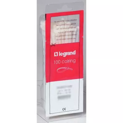 Jelzős kábelkötegelő 95x2,4 natúr 100db/csomag