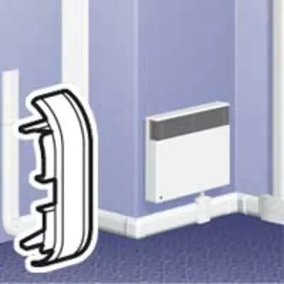 DLP mini végzáró 80x20mm csatornához