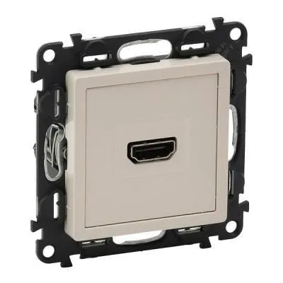 VALENA LIFE HDMI 1.4tip.csatakozó alj elefántcsont HDMI 1.4 típusú csatlakozóaljzat