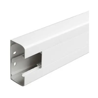 DLP csatorna 105x50mm 1 rekeszes, fedéllel 12m/doboz válaszfal nélkül+1x45mm fedélel