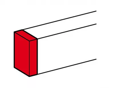 DLP VÉGZÁRÓ ELEM 195x50 ALU