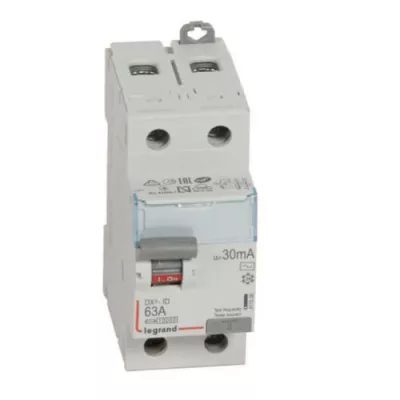 ÁRAMVÉDŐ 63A 2P 30mA DX3  AC OSZT ÁRAMVÉDŐ KAPCSOLÓ DX3