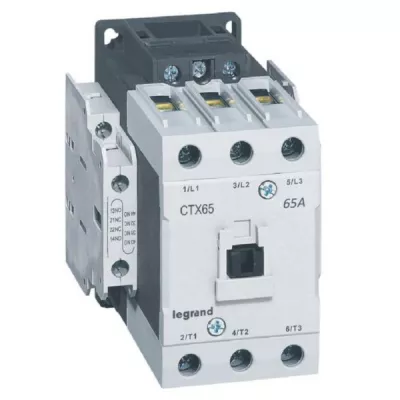 CTX3 MÁGNESKAPCS.3P 65A 2Z+2NY 230V 2 ZÁRÓ + 2 NYITÓ ÉRINTK. 230V AC