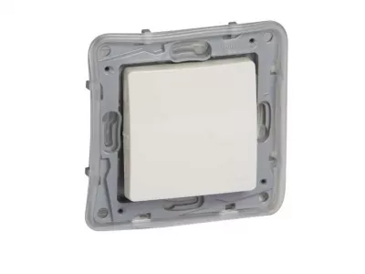 NILOÉ 101N 1P nyomó 6A IP44 bézs csavaros rögzítés NO-NC