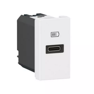 PRMOSAIC 1xUSB C aljzat 1 modul fehér 3A - 20W