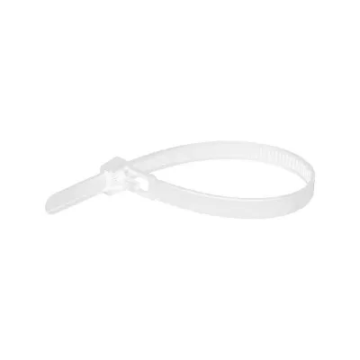 Kábelkötegelő 150x7,6mm oldható 100db/csomag