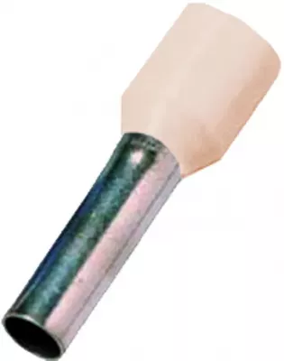 Szigetelt érvéghüvely 10.0mm2 l18mm l18mm