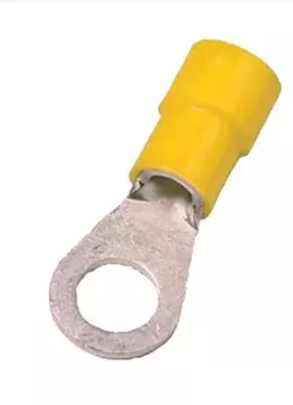 Szigetelt szemes saru 25mm2 M8mm DIN462348
