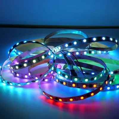 LED SZALAG 5050-60 12V IP20 DRGB DIGITÁLIS LED SZALAG 5M