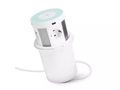 ELOSZTÓ 4-ES BÚTORBA SÜLLYESZTHETŐ 4-es+2 USB+2 USB-C