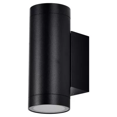 V-TAC oldalfali lámpa fekete IP54 (SKU 2971)