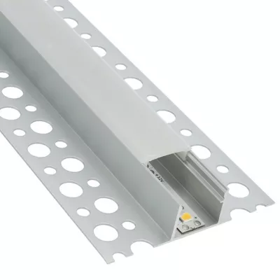 LED profilsín gipszkartonba süllyeszthető 2m opál fedéllel ALP-24