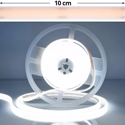 LED SZALAG 24V 6500K IP67 IP20 10M / TEKERECS (SKU 23140)