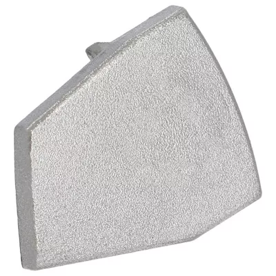 LED PROFIL VÉGZÁRÓ EZÜST BAL OLDALI ALP-060 EZÜST