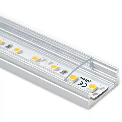 LED PROFILSÍN ALU ÁTL.BÚRÁVAL 2m/db OPÁL FEDÉLLEL ALP-002