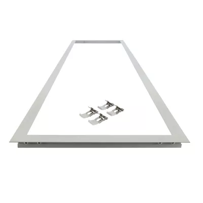 LED panel süllyesztő keret 120x30cm fehér