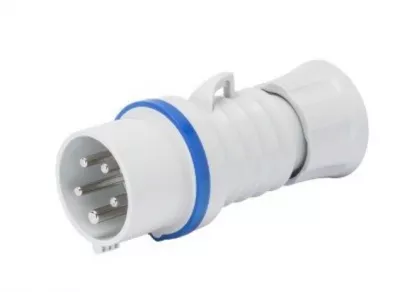 DFH-324 32A 5P IPARI DUGV. HORD IP44 PLUG HP IP67 3P+N+E 32A 230V 9H