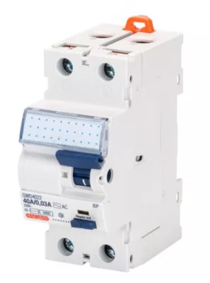 ÁRAMVÉDŐ 63A 2P 30mA TIP: A  ÁRAM-VÉDŐKAPCSOLÓ 2P 63A A/0,03 2M