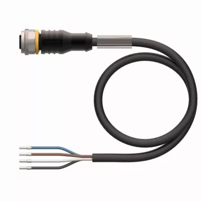 CSATLAKOZÓ RKC4.4T-2/TEL M12 4PIN 2m