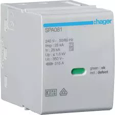 Túlfeszültség levezető betét L-N SPA800-hoz