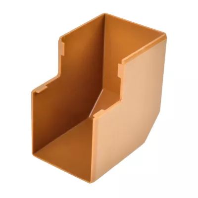 KOPOS külső sarok LHD 40x40 csathoz világosbarna