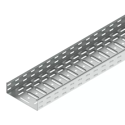 Kábeltálca 60x200x1,50 PO tűzálló integrált toldó nélkül E90