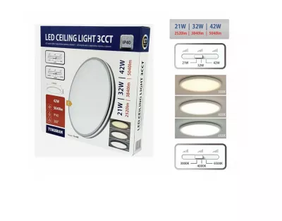 MENNYEZETI LÁMPA 21/32/42W IP40(CCT) TUNGSRAM