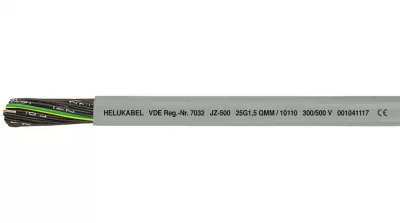 JZ-500 4x 0,75 VEZÉRLŐKÁBEL Szürke