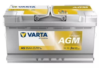 VARTA AUTÓ AKKU 12V 95Ah AGM ! Start Power Plus 95 Ah 810A AGM
