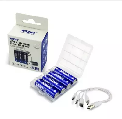 CERUZA AKKU 1,5V 3000mAh+USB  C ALJ@ XTAR LÍTIUM AKKU+USB C ALJZT+