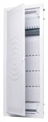 JUMBO60KW Komm.elosztó PS fém ajtóval, süllyesztett