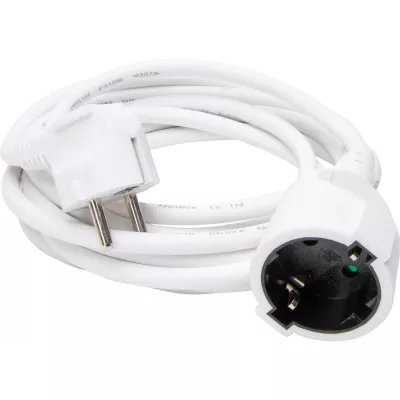Kopp hosszabbító 3m 3x1,5mm2 feh