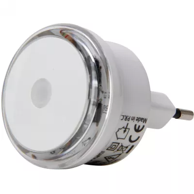 LED éjszakai fény alkonykapcs. 1,9w 3 LED fehér